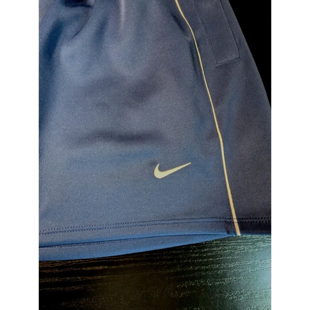 Nike Womens Skirt Blue White Piping Pockets HV2470-410 XS NWT